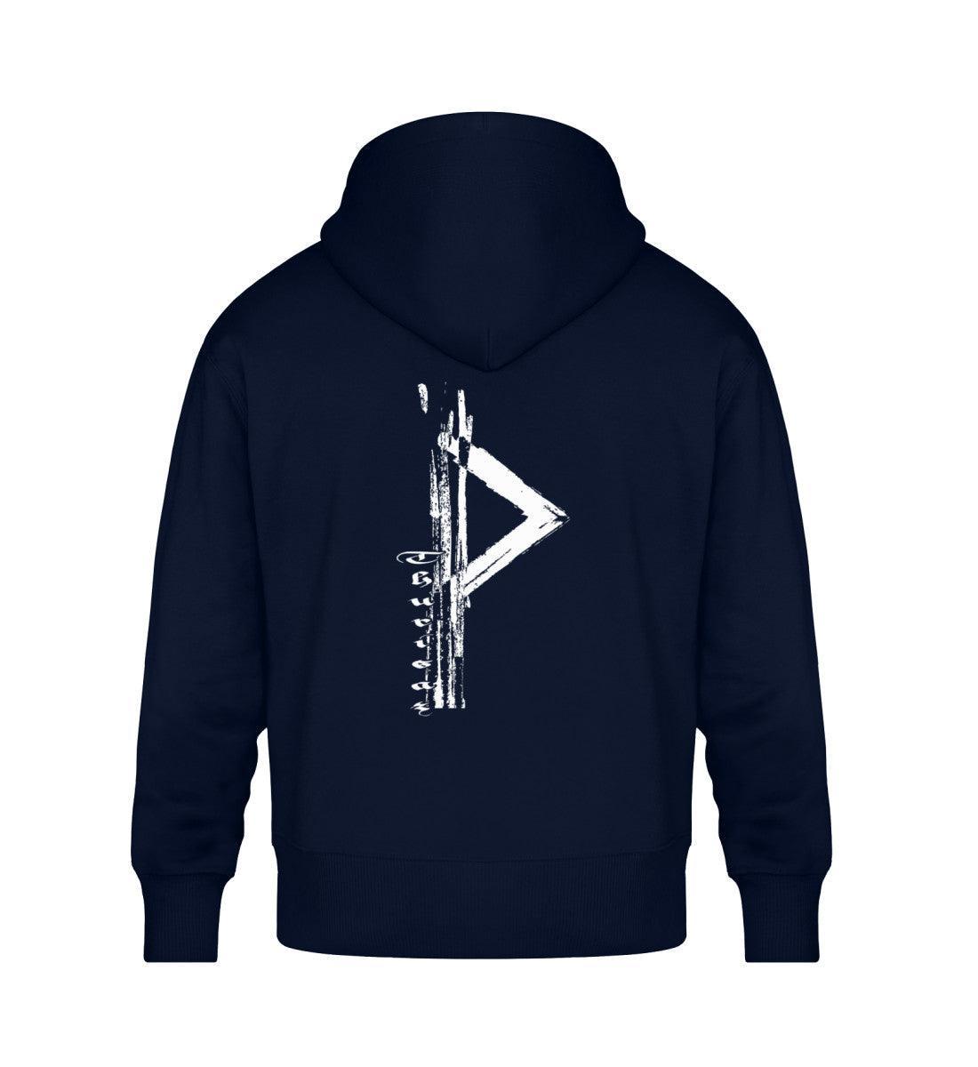 Wikinger Rune Thurisaz Oversized Hoodie - Nordic Viking Wear