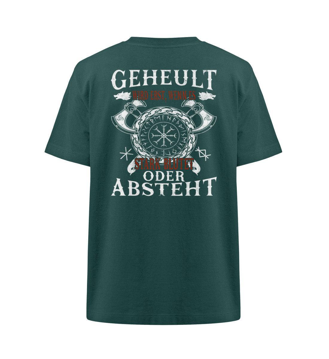 Heavy Oversize Shirt Humorvolles Viking T-Shirt mit witzigem Spruch und Helm of Awe - Nordic Viking Wear