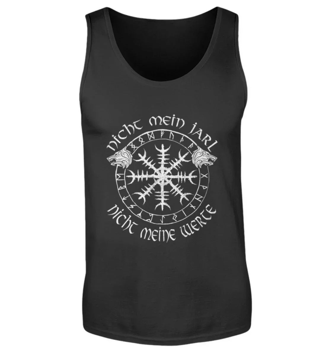Wikinger Tanktop Nicht Mein Jarl Nicht Meine Werte - Herren Tanktop - Nordic Viking Wear