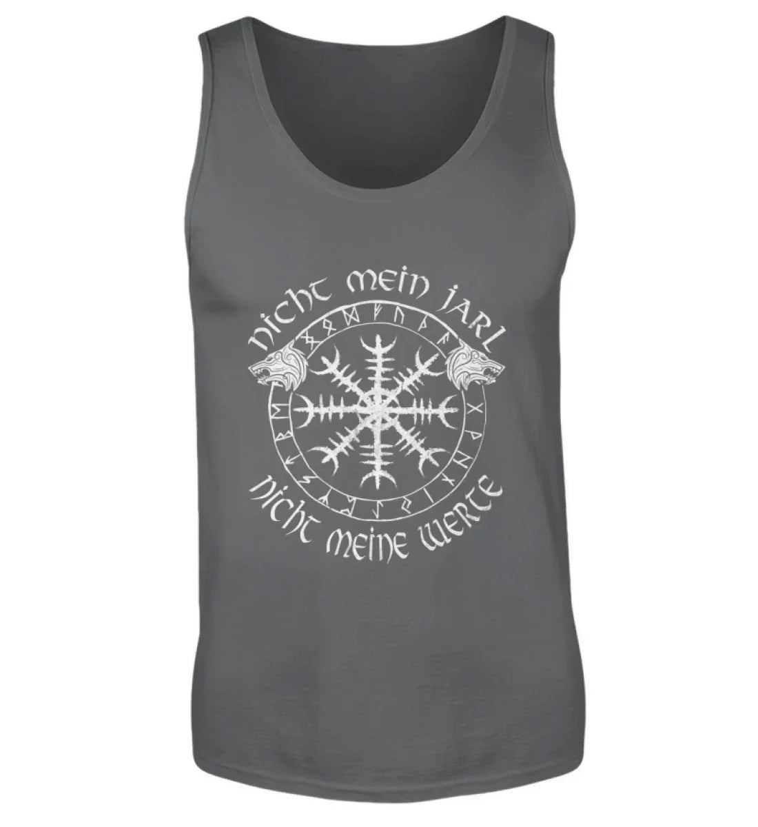 Wikinger Tanktop Nicht Mein Jarl Nicht Meine Werte - Herren Tanktop - Nordic Viking Wear