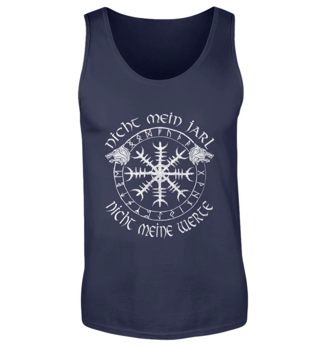 Wikinger Tanktop Nicht Mein Jarl Nicht Meine Werte - Herren Tanktop - Nordic Viking Wear