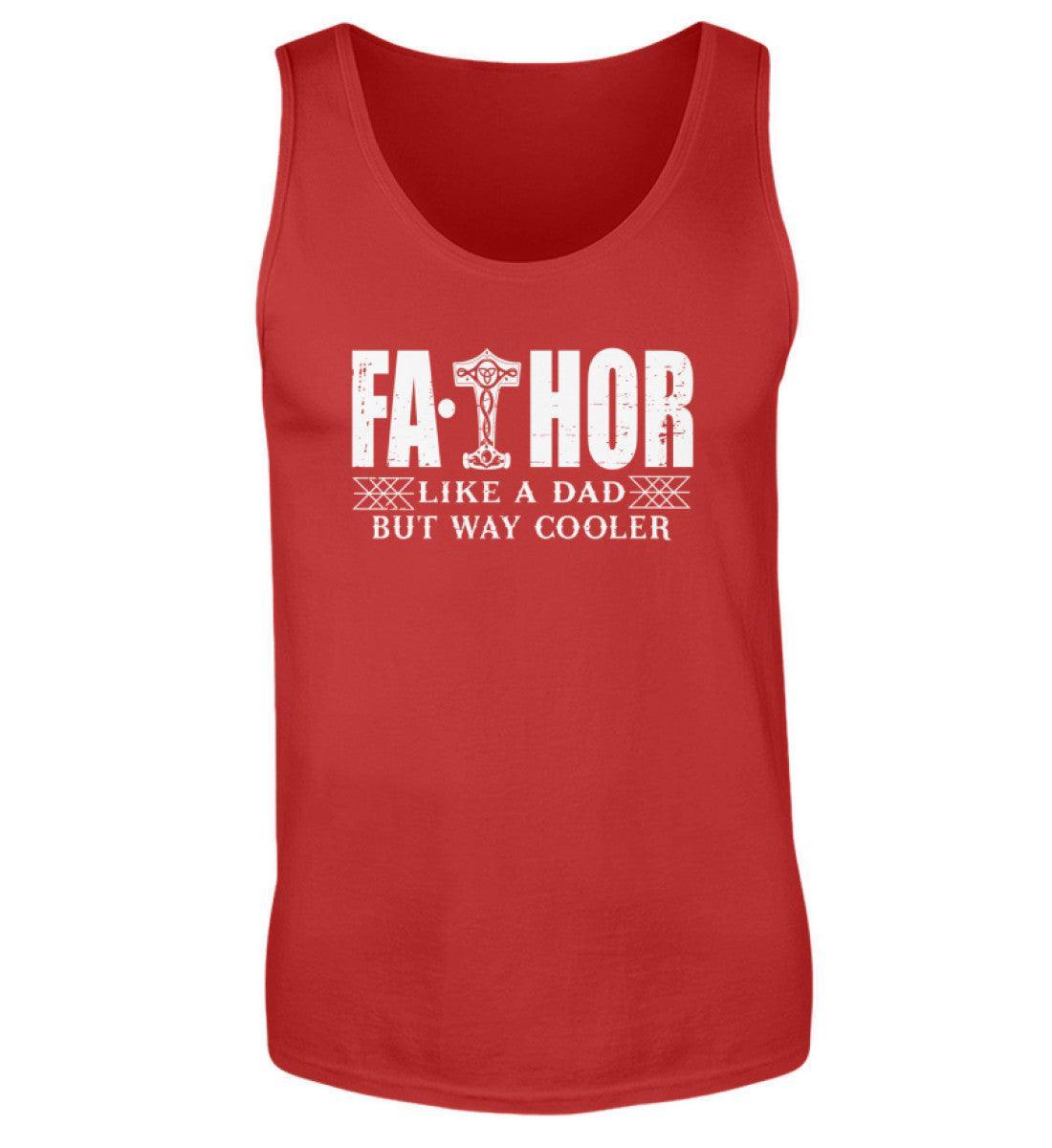 Wikinger Thors Hammer Tanktop "Fathor" – Für den coolen Wikinger-Papa - Nordic Viking Wear