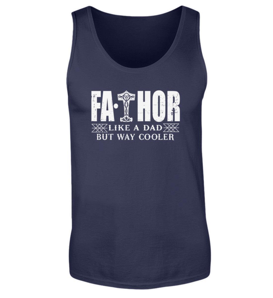 Wikinger Thors Hammer Tanktop "Fathor" – Für den coolen Wikinger-Papa - Nordic Viking Wear