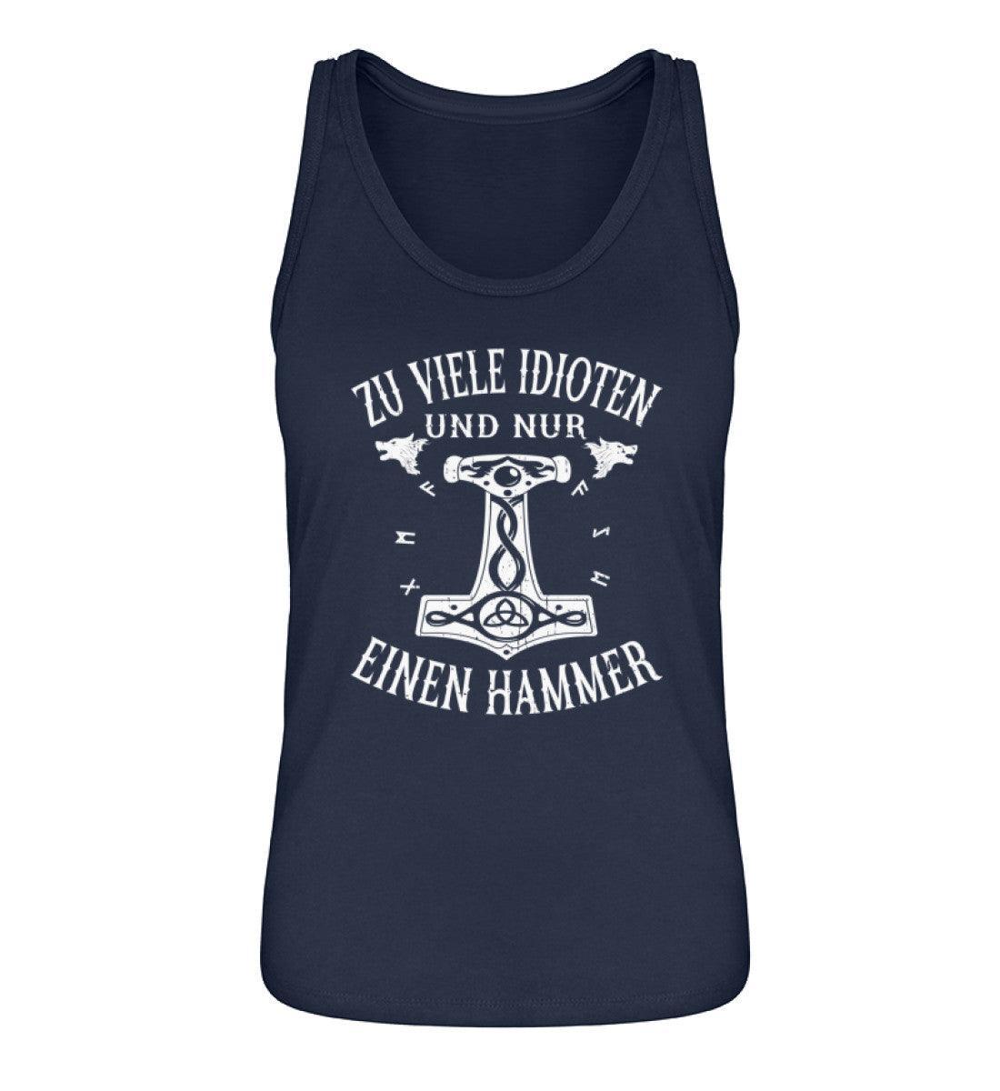 Schildmaiden Tank Top "Nordische Stärke" - Zu Viele Idioten - Nordic Viking Wear