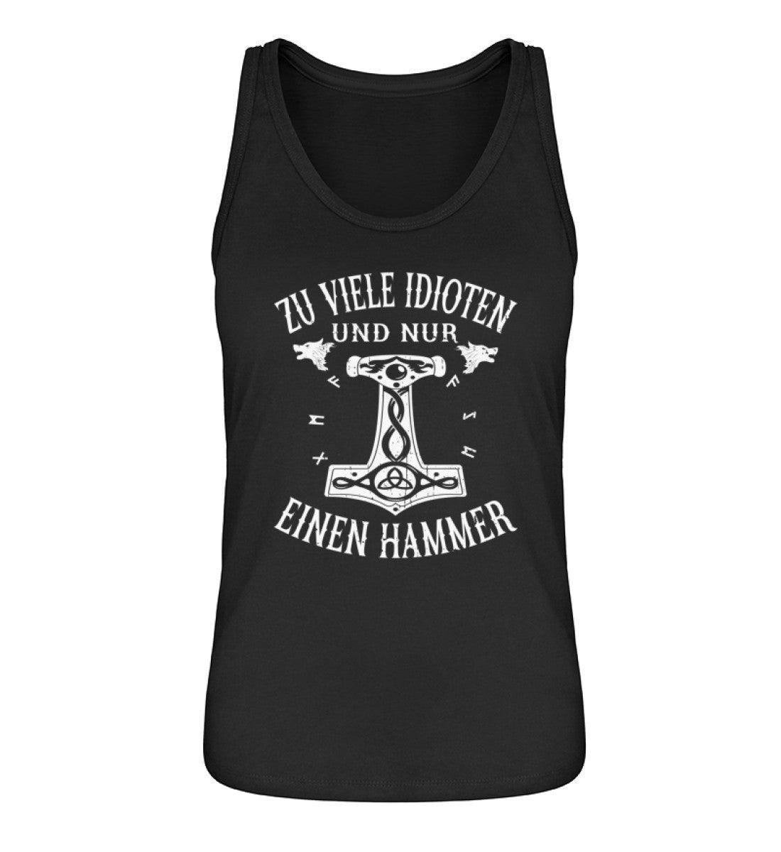 Schildmaiden Tank Top "Nordische Stärke" - Zu Viele Idioten - Nordic Viking Wear