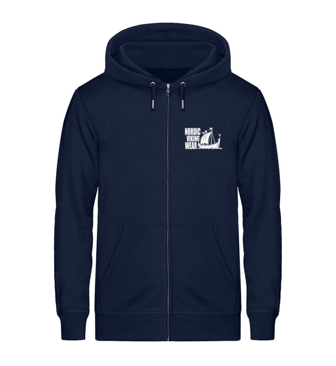 Wikinger Binde Runen Zip-Hoodie Protection - Nordic Viking Wear