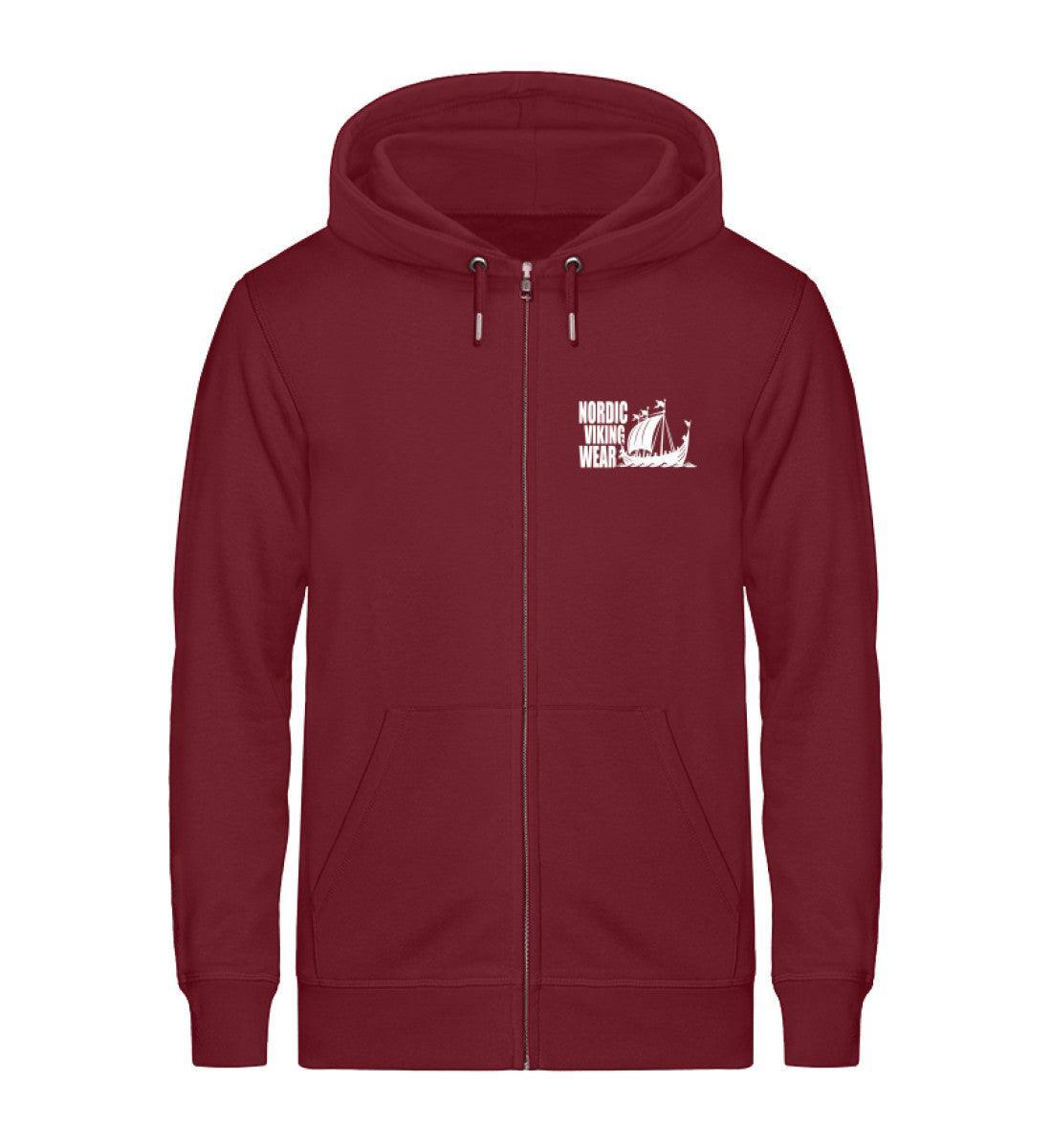 Wikinger Binde Runen Zip-Hoodie Protection - Nordic Viking Wear