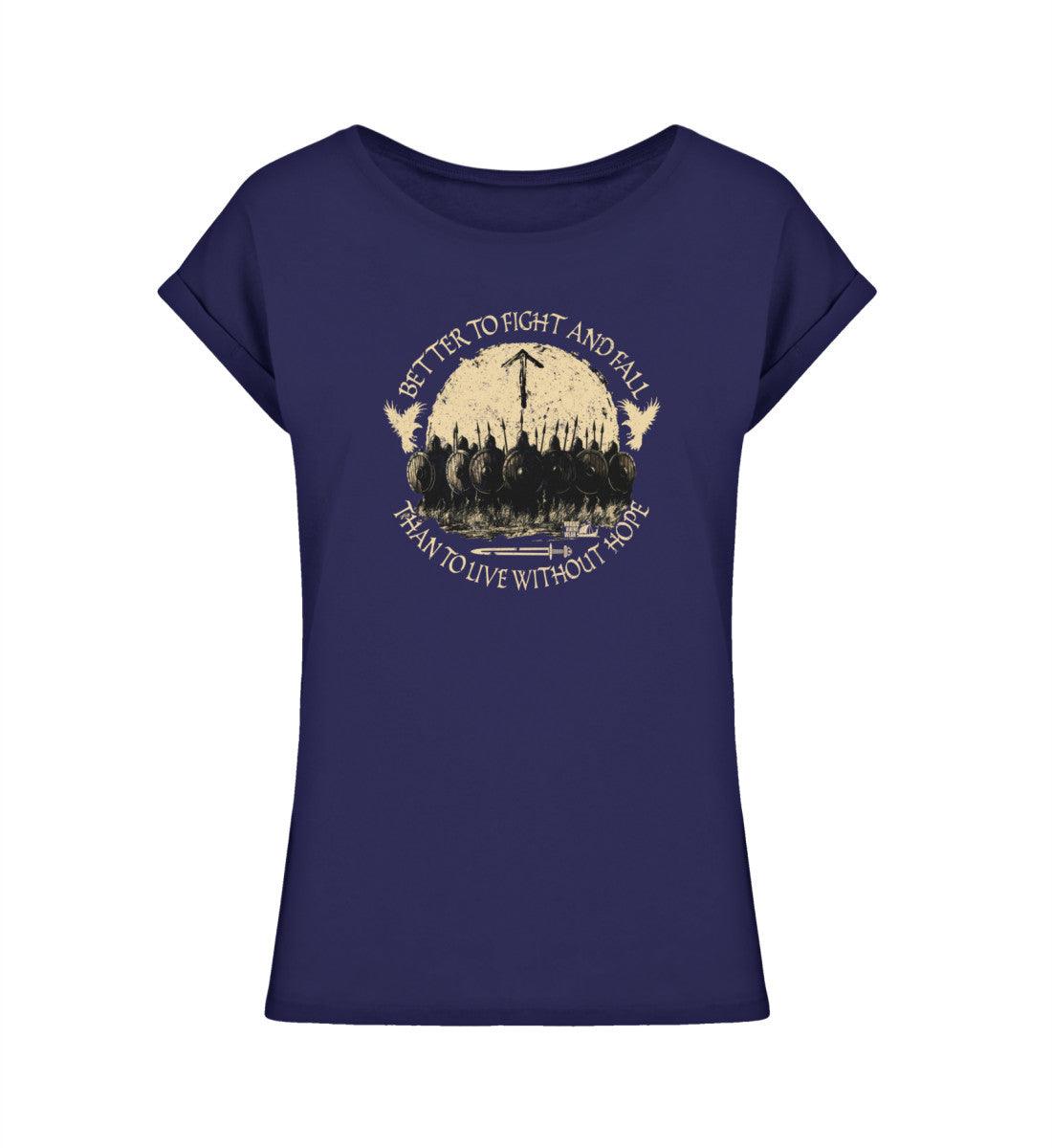 Schildmaiden Extended Shirt – "Better to Fight and Fall" – Wikinger-Inspiration für furchtlose Frauen - Nordic Viking Wear