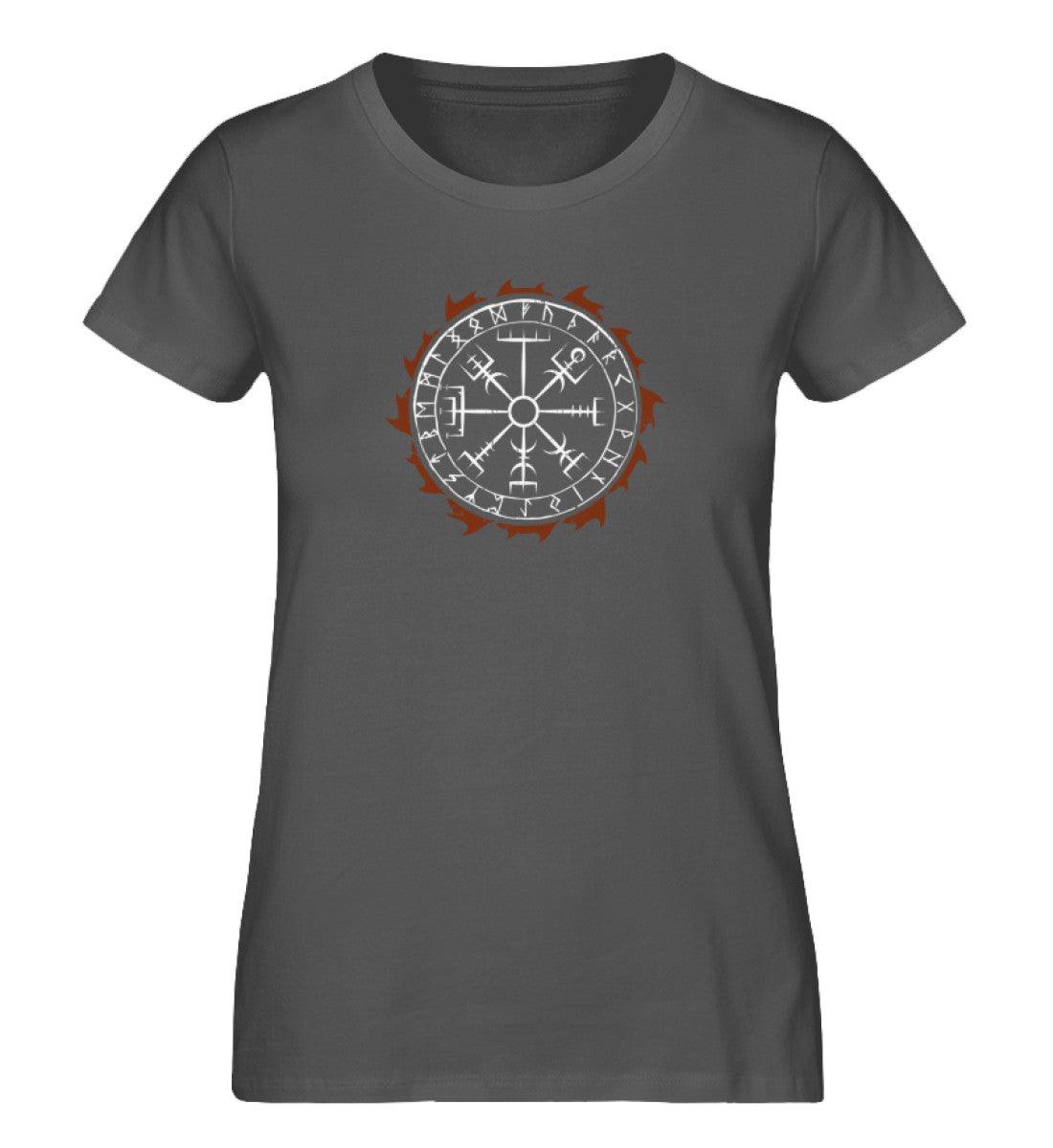 Schildmaiden Expresser Shirt „Vegvisir Wikinger Kompass T-Shirt – Nordischer Wegweiser für Stärke und Schutz“ - Nordic Viking Wear