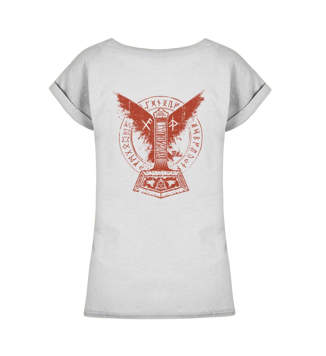 Schildmaiden Extended Shirt – Blutadler Design für echte Wikingerinnen - Nordic Viking Wear