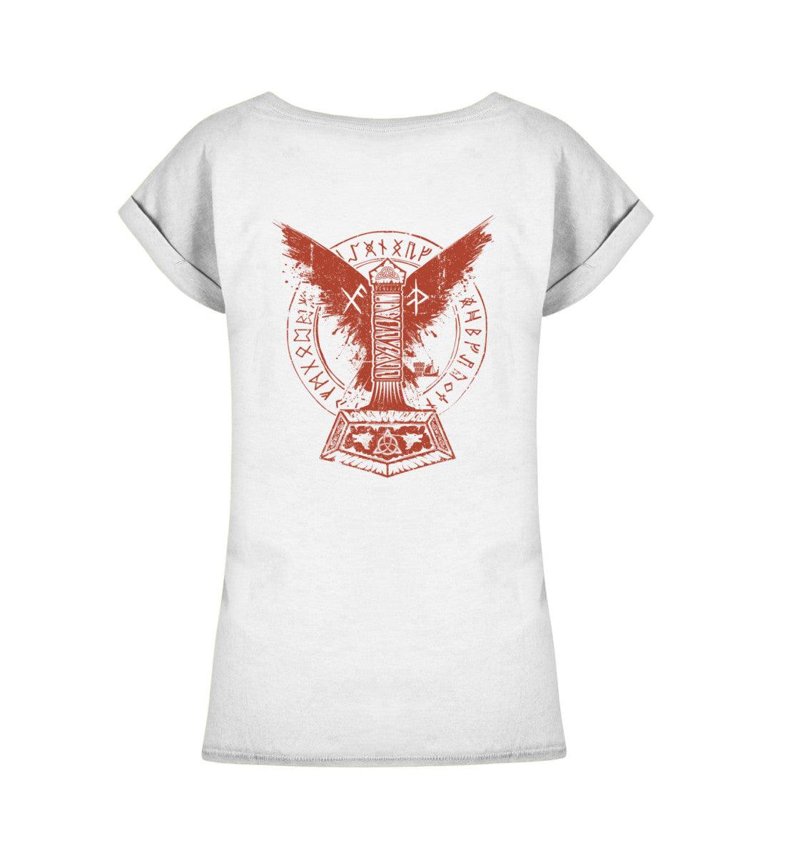 Schildmaiden Extended Shirt – Blutadler Design für echte Wikingerinnen - Nordic Viking Wear