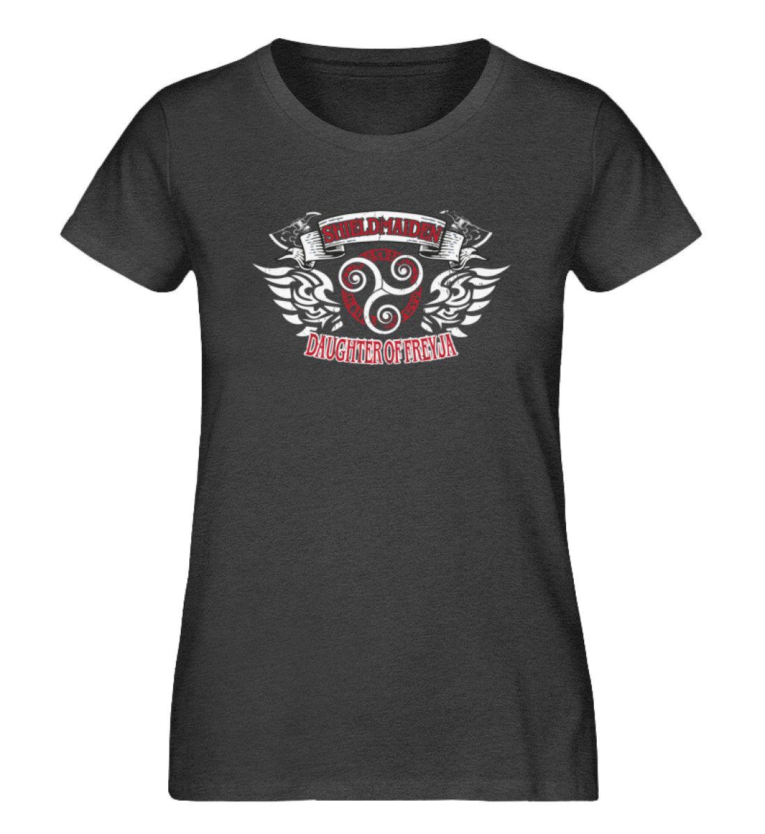 Schildmaiden Expresser Shirt - Daughter of Freyja Design - Wikinger-Style für echte Kriegerinnen" - Nordic Viking Wear