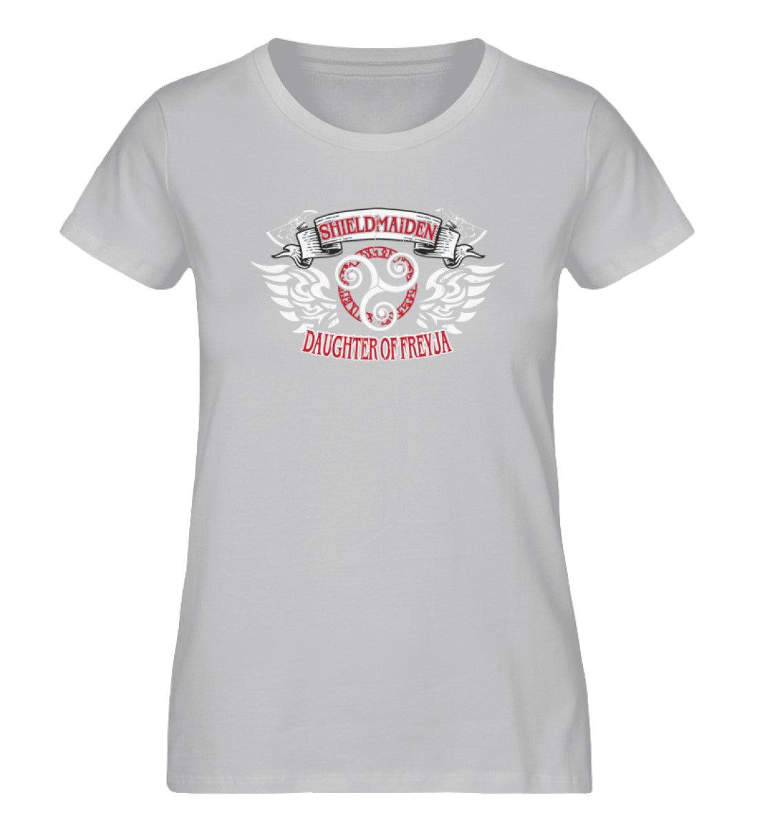 Schildmaiden Expresser Shirt - Daughter of Freyja Design - Wikinger-Style für echte Kriegerinnen" - Nordic Viking Wear
