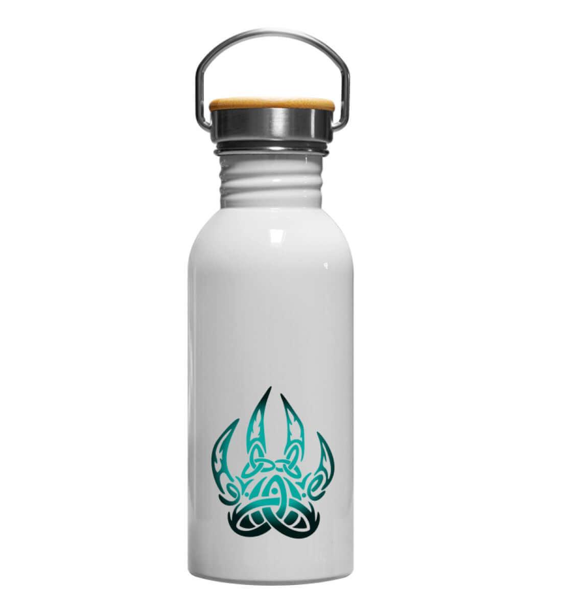 Wikinger Flasche Berserker Symbol mit nordischem Knotenmotiv - Nordic Viking Wear