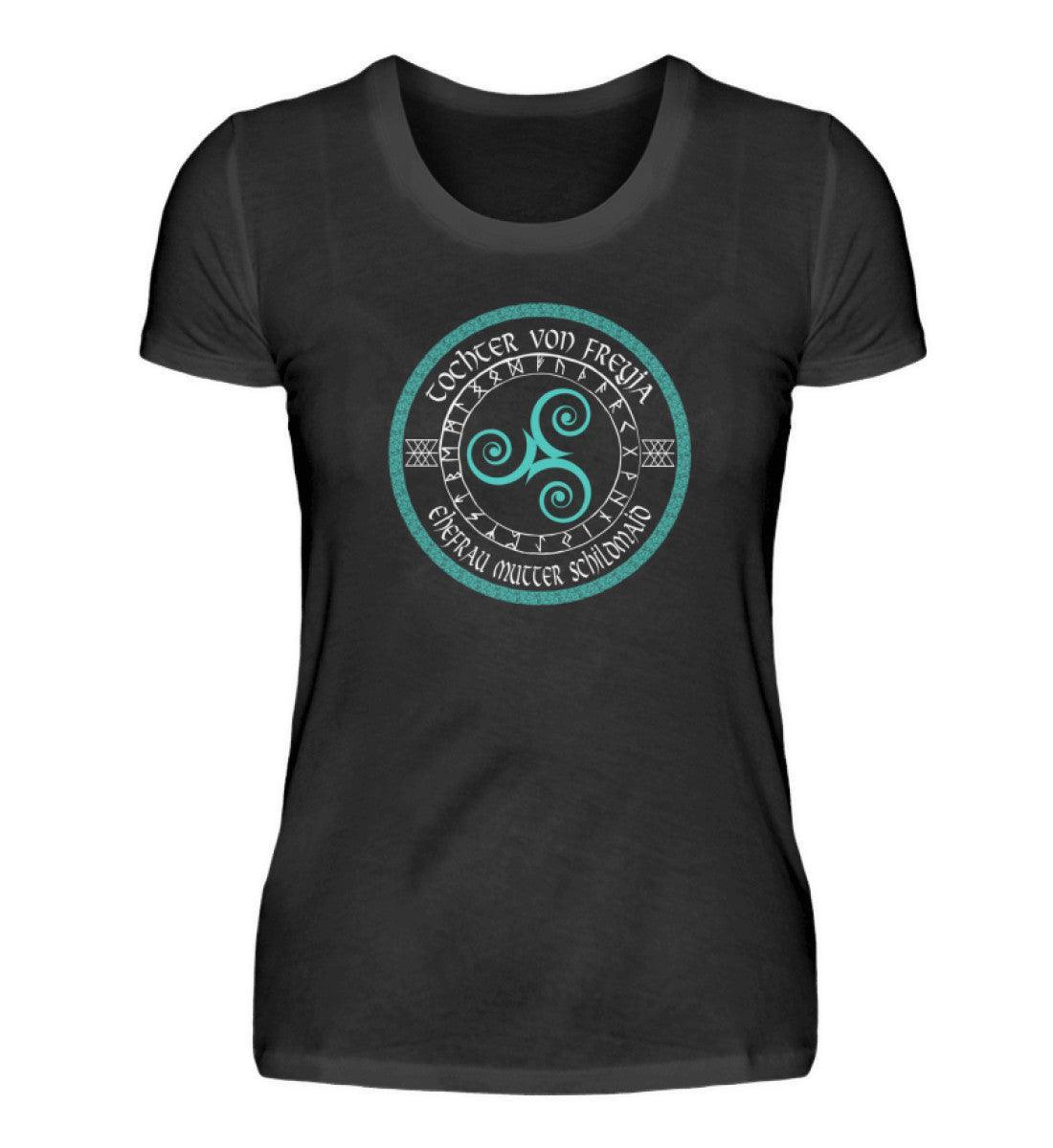 Tochter von Freyja" Damen Premium T-Shirt – Ehre die Göttin in Dir - Nordic Viking Wear