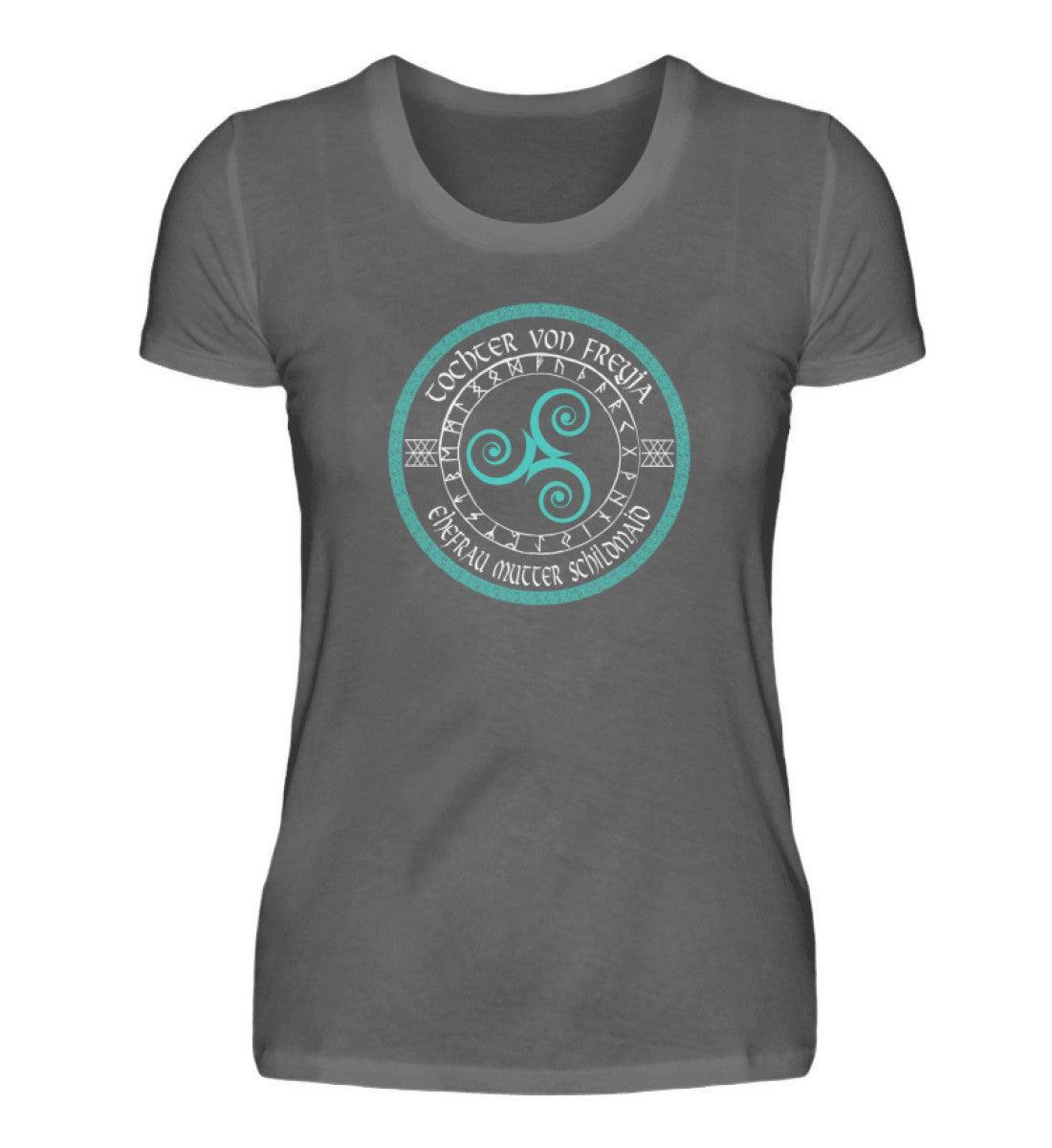 Tochter von Freyja" Damen Premium T-Shirt – Ehre die Göttin in Dir - Nordic Viking Wear