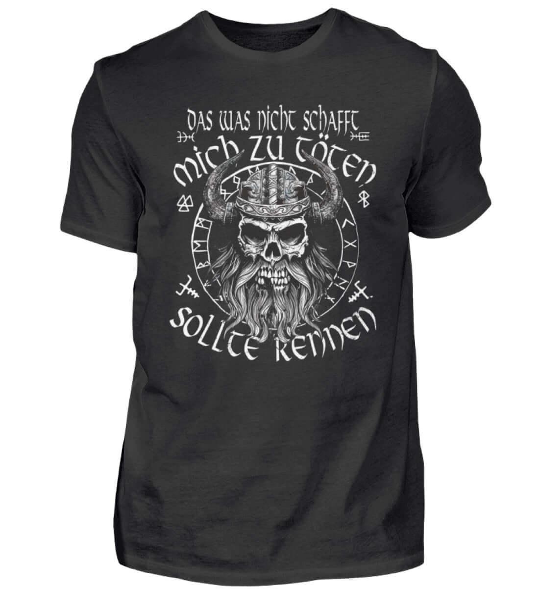 "Humorvolles Wikinger-Shirt – 'Das was nicht schafft mich zu töten, sollte rennen'" - Nordic Viking Wear