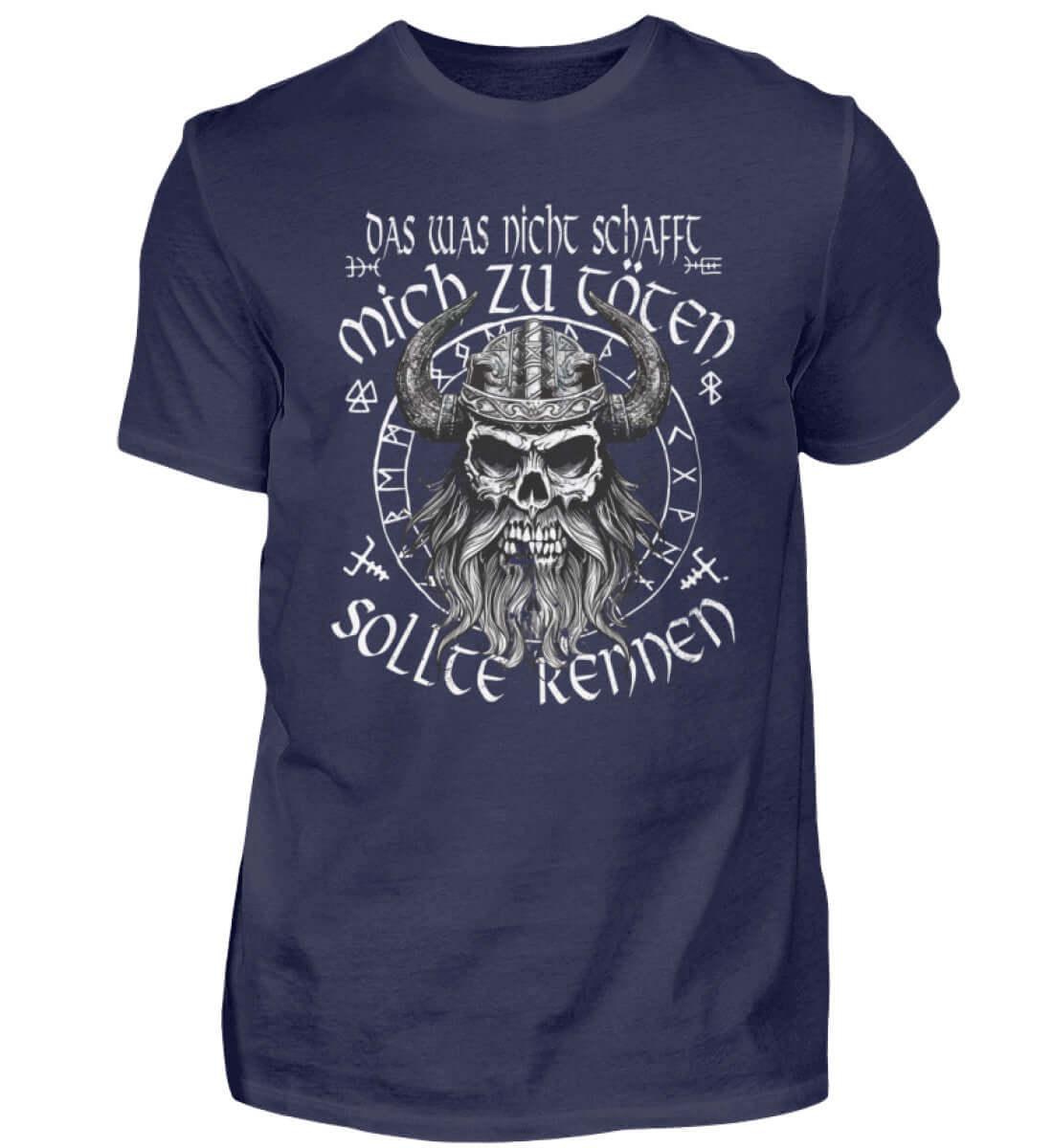 "Humorvolles Wikinger-Shirt – 'Das was nicht schafft mich zu töten, sollte rennen'" - Nordic Viking Wear