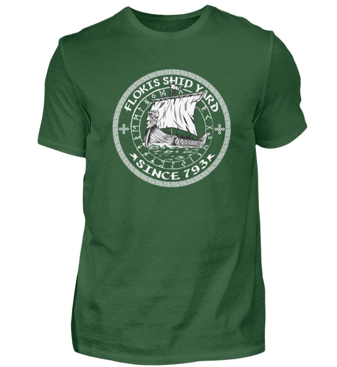 Wikinger-Shirt "Floki's Ship Yard – Seit 793" - Nordic Viking Wear
