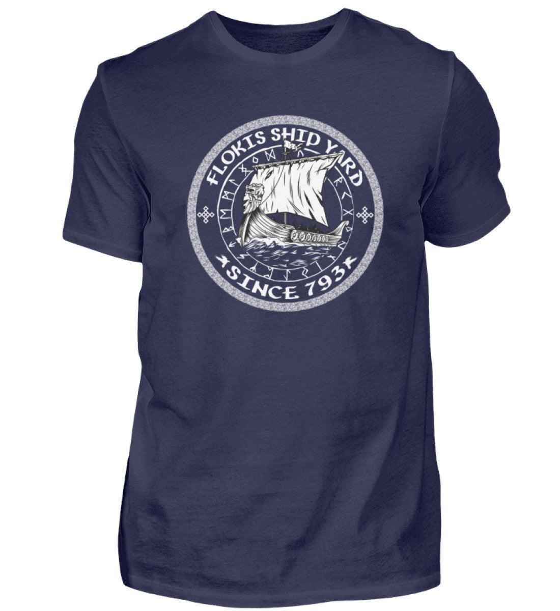 Wikinger-Shirt "Floki's Ship Yard – Seit 793" - Nordic Viking Wear