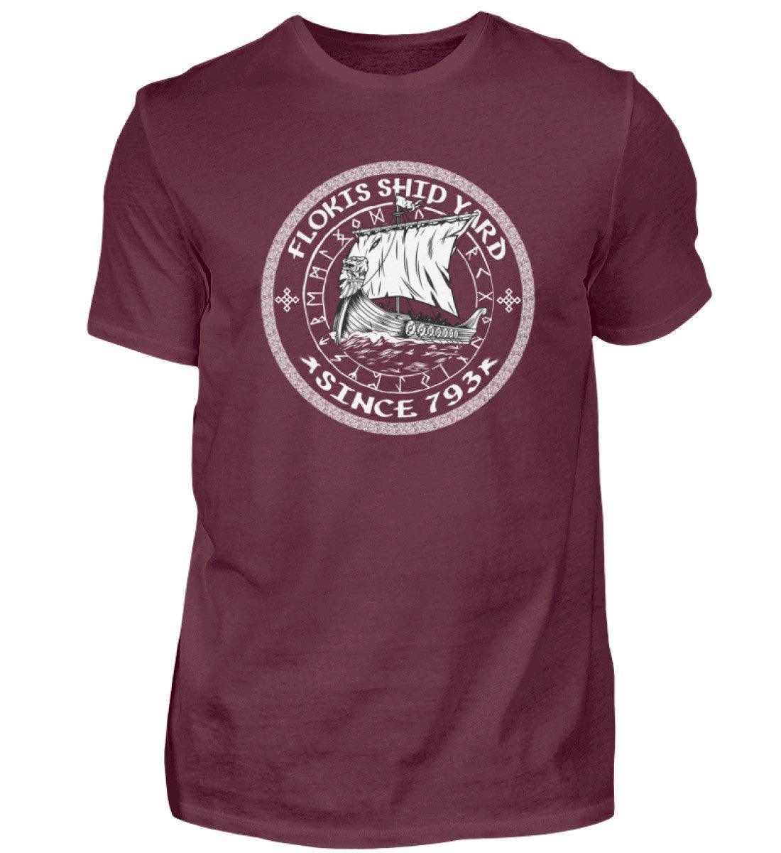 Wikinger-Shirt "Floki's Ship Yard – Seit 793" - Nordic Viking Wear