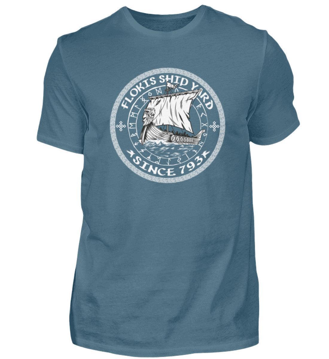 Wikinger-Shirt "Floki's Ship Yard – Seit 793" - Nordic Viking Wear