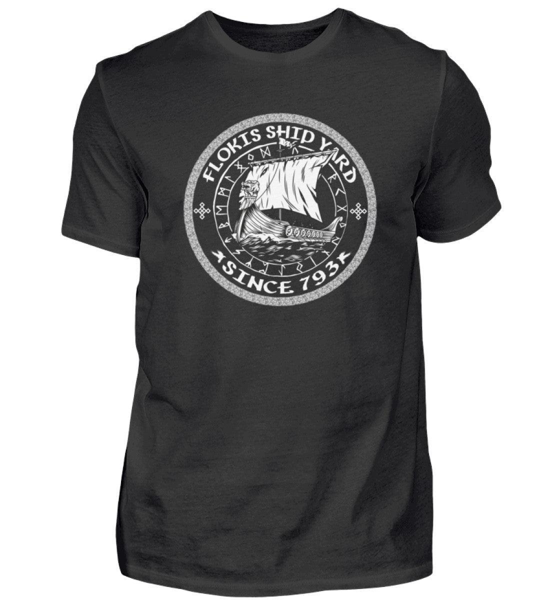 Wikinger-Shirt "Floki's Ship Yard – Seit 793" - Nordic Viking Wear
