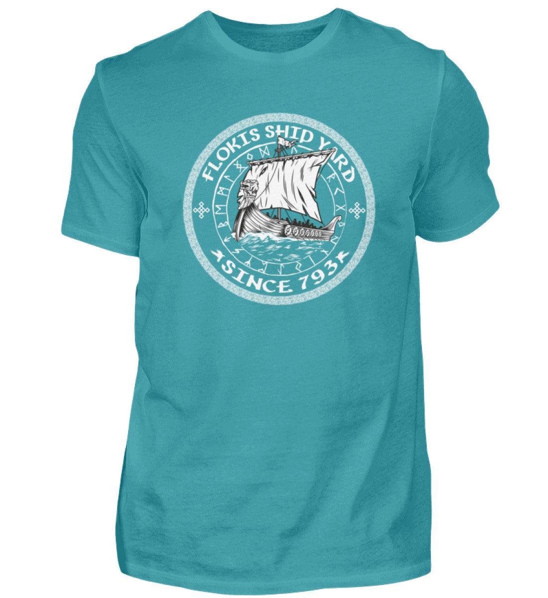 Wikinger-Shirt "Floki's Ship Yard – Seit 793" - Nordic Viking Wear
