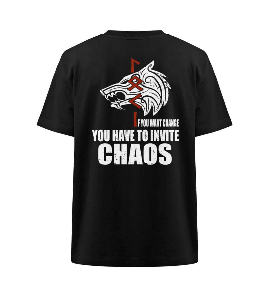 Wikinger "Chaos" Heavy Oversized Shirt mit Loki-Inspiration - Nordic Viking Wear