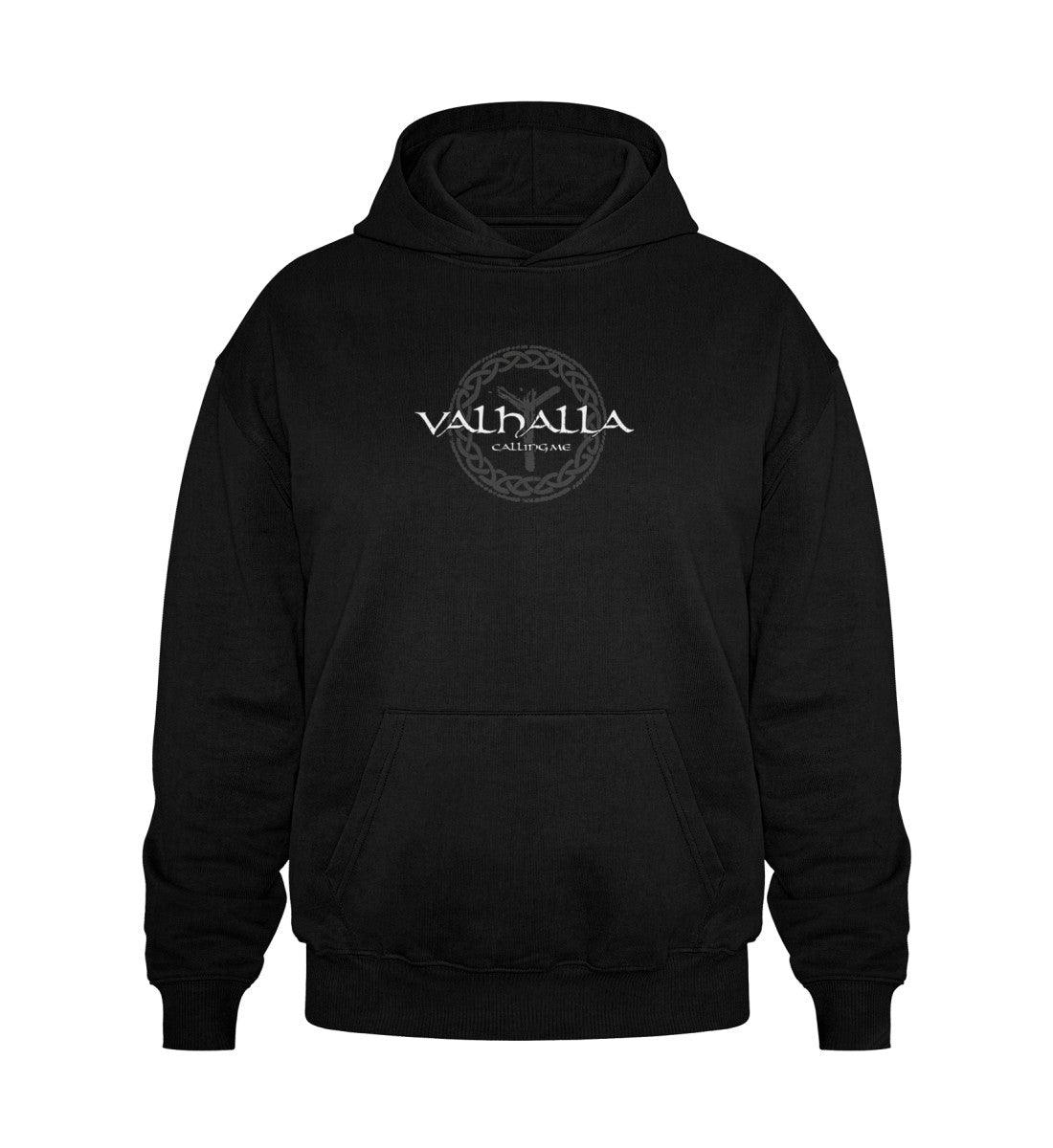 Wikinger Heavy Vintage Hoodie Algiz Rune Valhalla Calling Me - Nordic Viking Wear