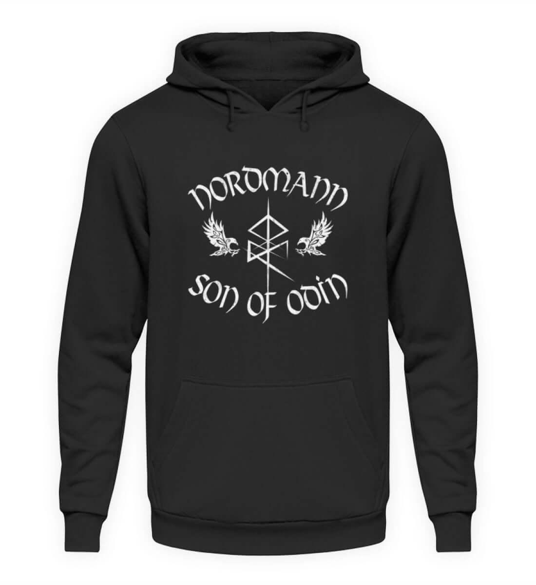Wikinger Hoodie 'Nordmann - Son of Odin' – Ehre und Stolz der nordischen Krieger - Nordic Viking Wear