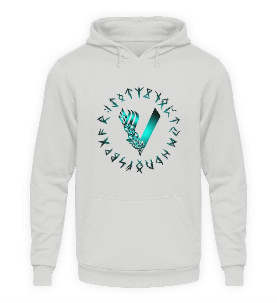 Wikinger-Hoodie mit Runen und Keltischem Design – Nordische Mystik für wahre Krieger - Nordic Viking Wear