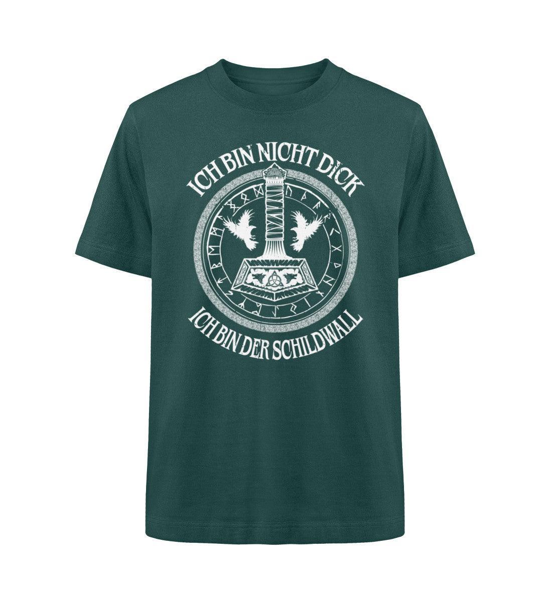 Lustiges Wikinger Heavy Oversized Shirt Schildwall 3.0 - Nordic Viking Wear