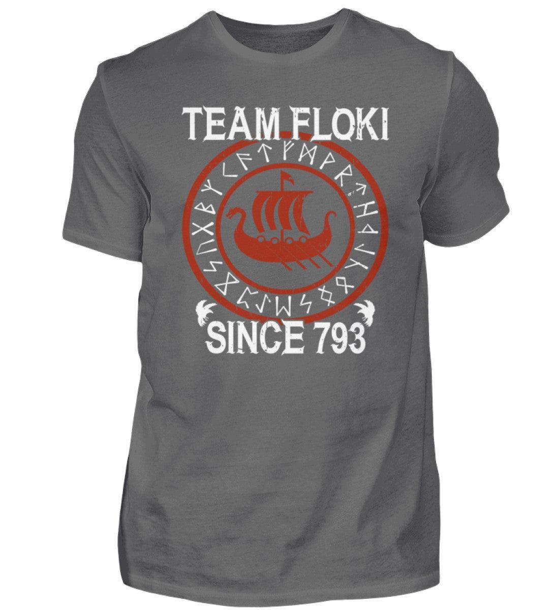 Team Floki – Ehre die Wikingerlegende: Premiumshirt für Fans der Nordischen Entdecker - Nordic Viking Wear