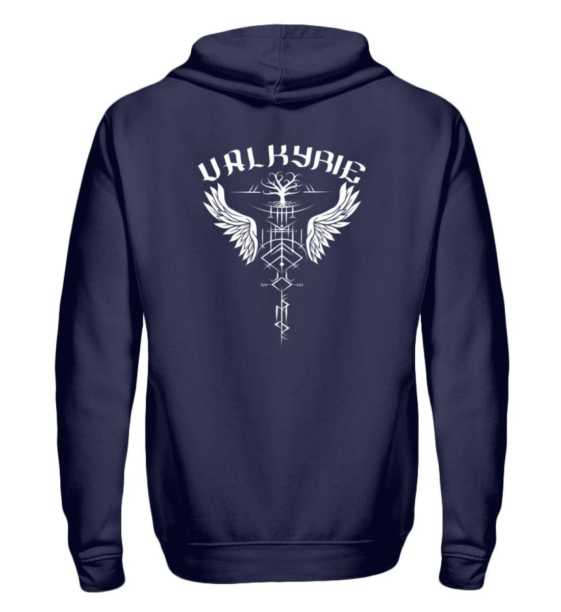 ⚔ Valkyrie Zipp-Hoodie – Kriegerische Eleganz für starke Frauen ⚔ - Nordic Viking Wear