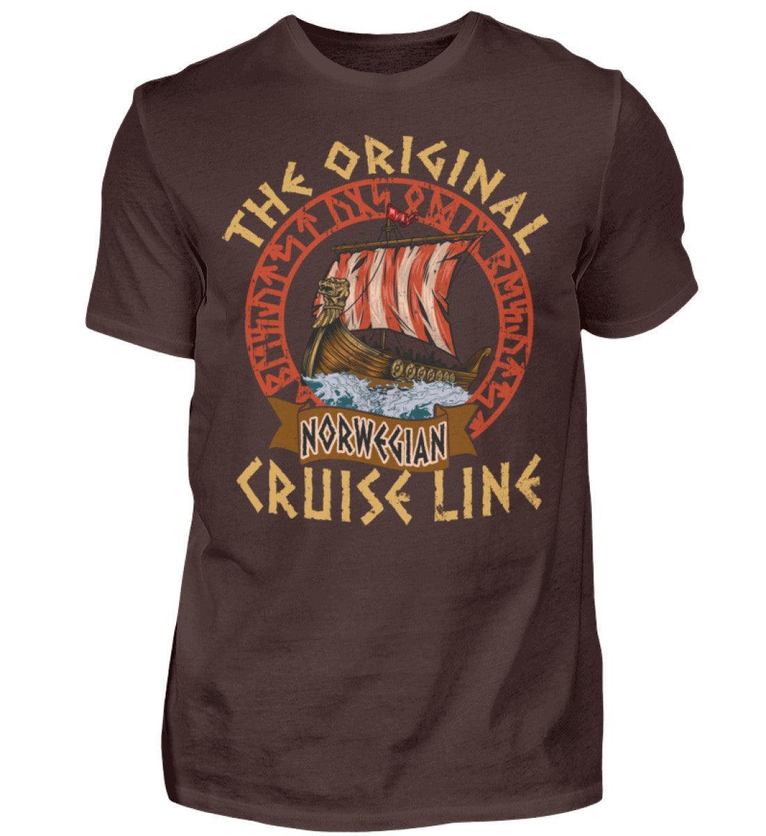Wikinger-Shirt "The Original Norwegian Cruise Line" - Nordic Viking Wear