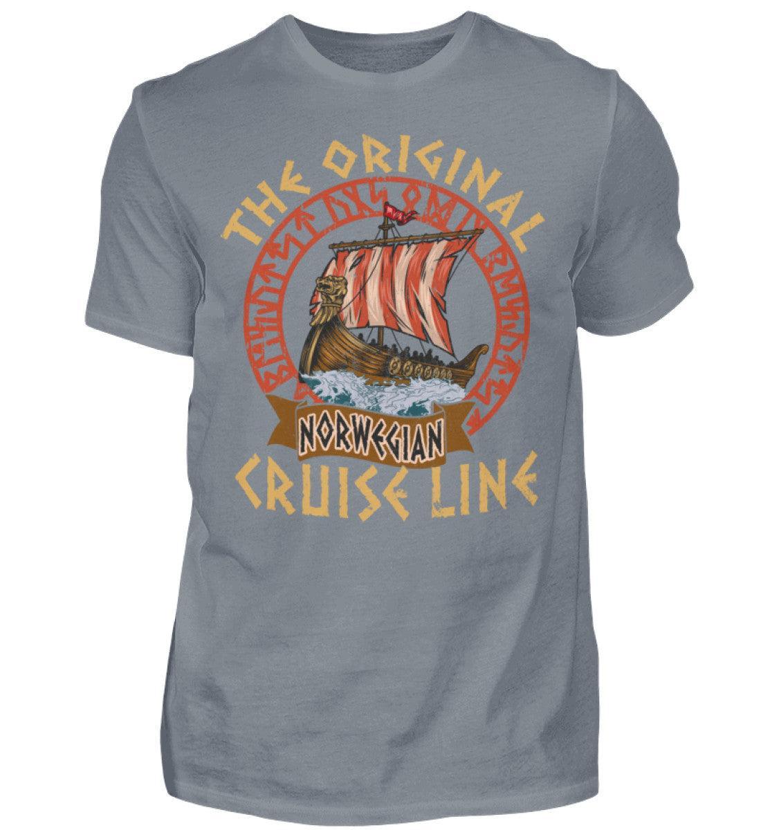 Wikinger-Shirt "The Original Norwegian Cruise Line" - Nordic Viking Wear