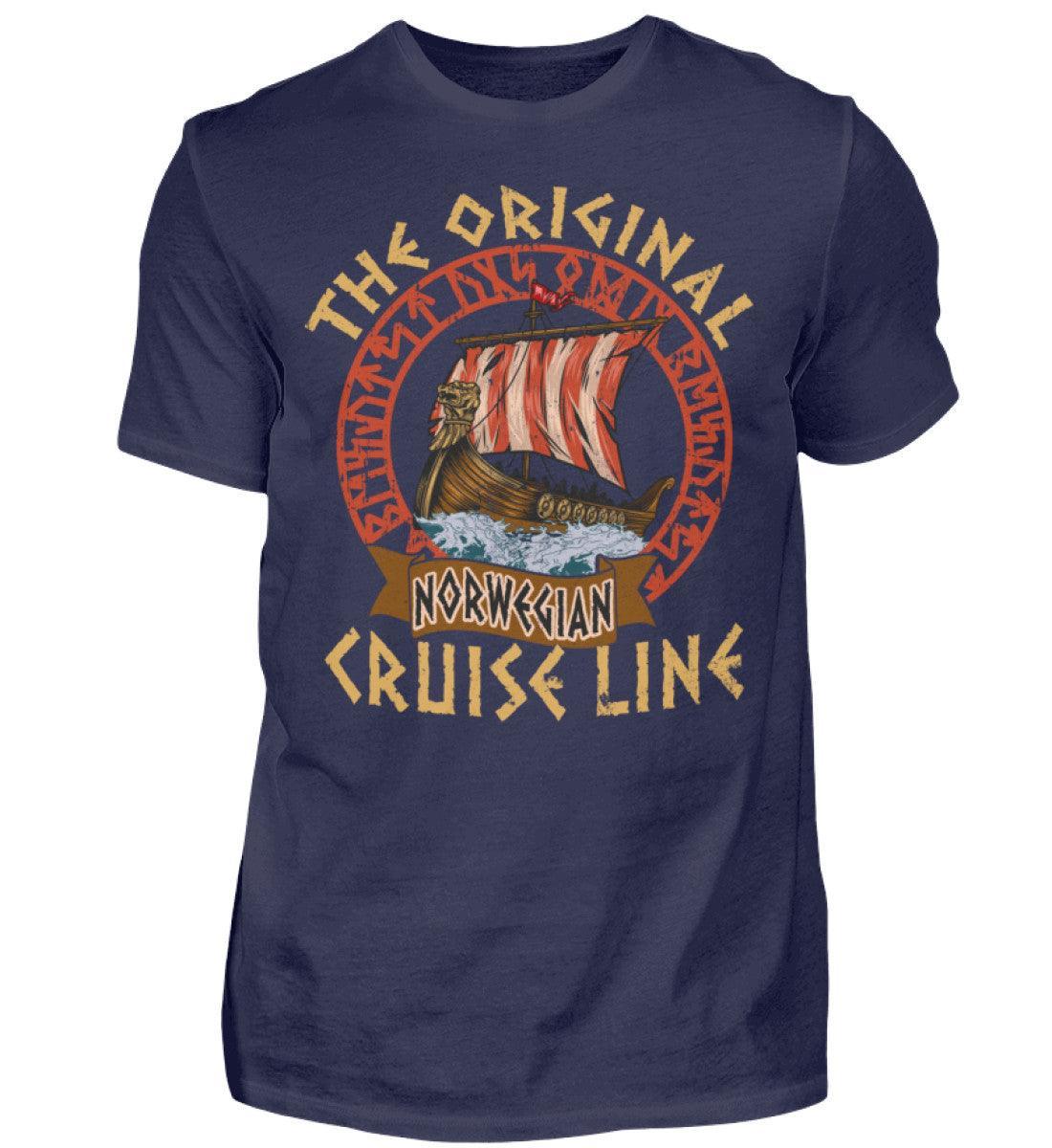 Wikinger-Shirt "The Original Norwegian Cruise Line" - Nordic Viking Wear
