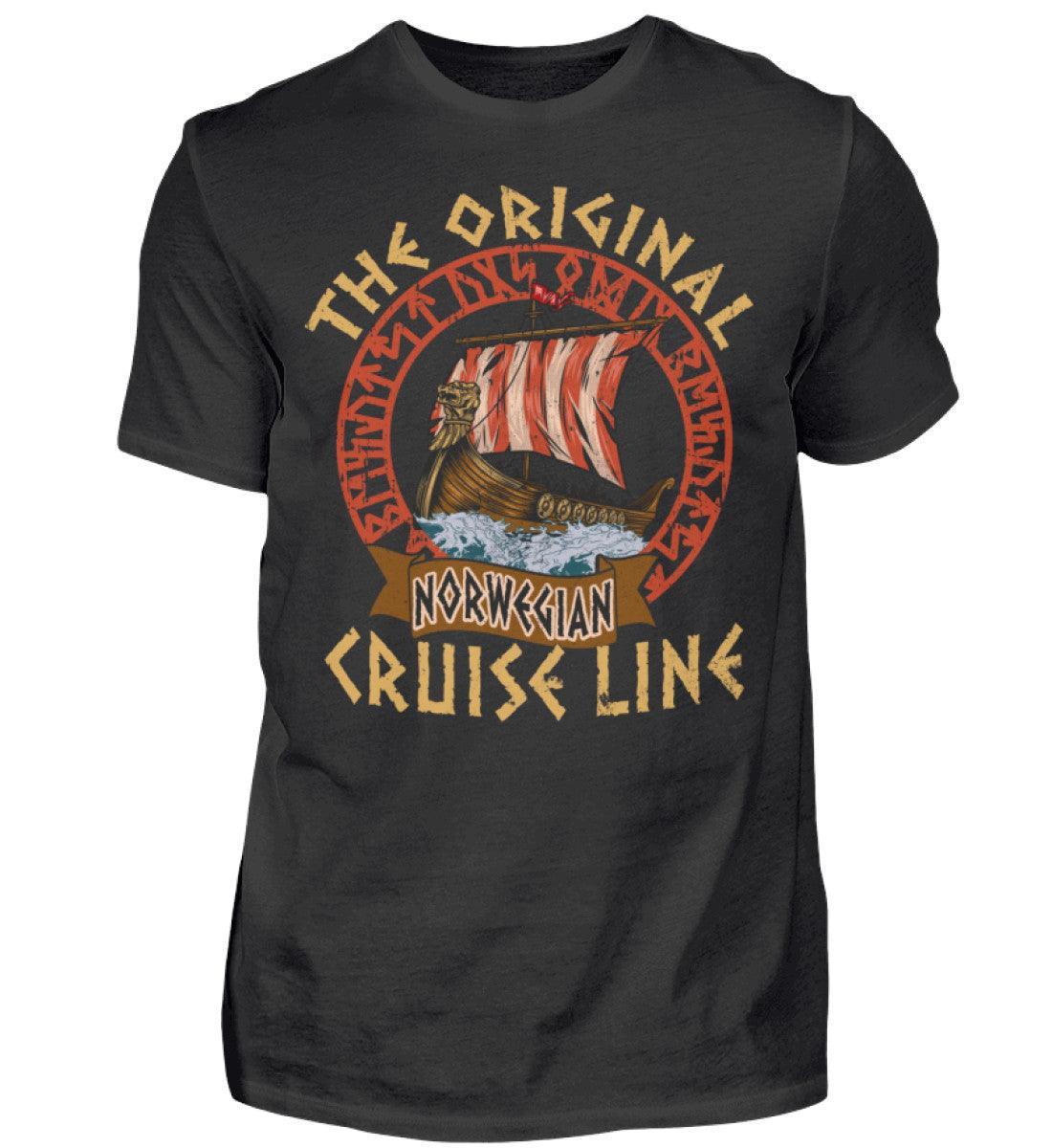 Wikinger-Shirt "The Original Norwegian Cruise Line" - Nordic Viking Wear