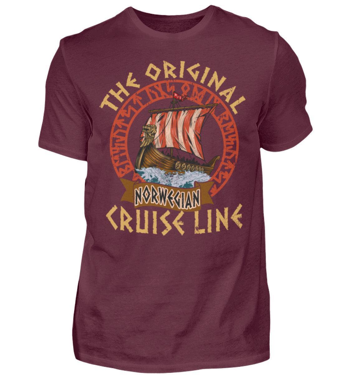 Wikinger-Shirt "The Original Norwegian Cruise Line" - Nordic Viking Wear
