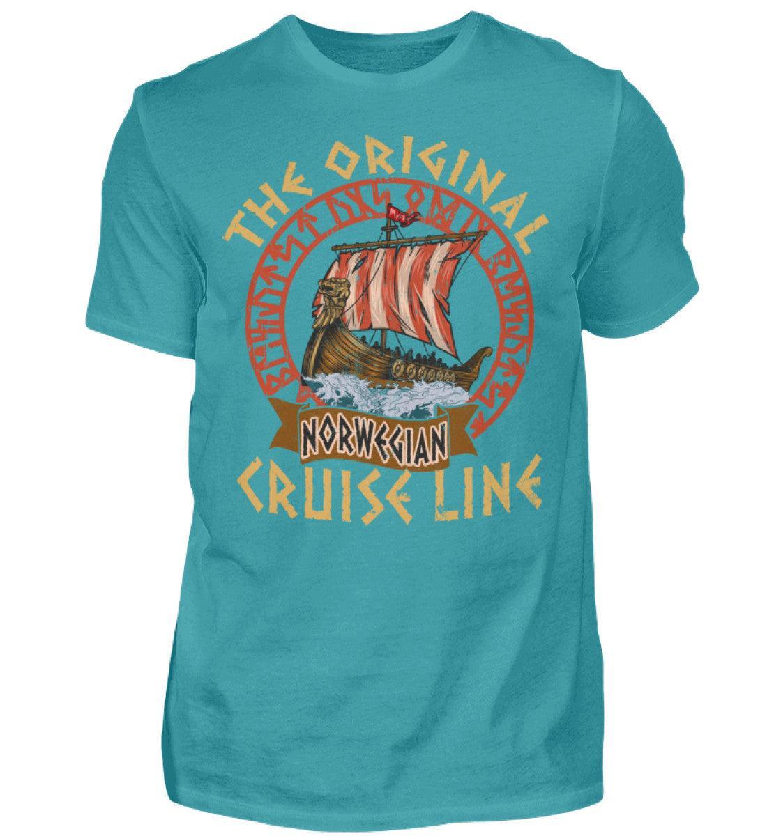 Wikinger-Shirt "The Original Norwegian Cruise Line" - Nordic Viking Wear