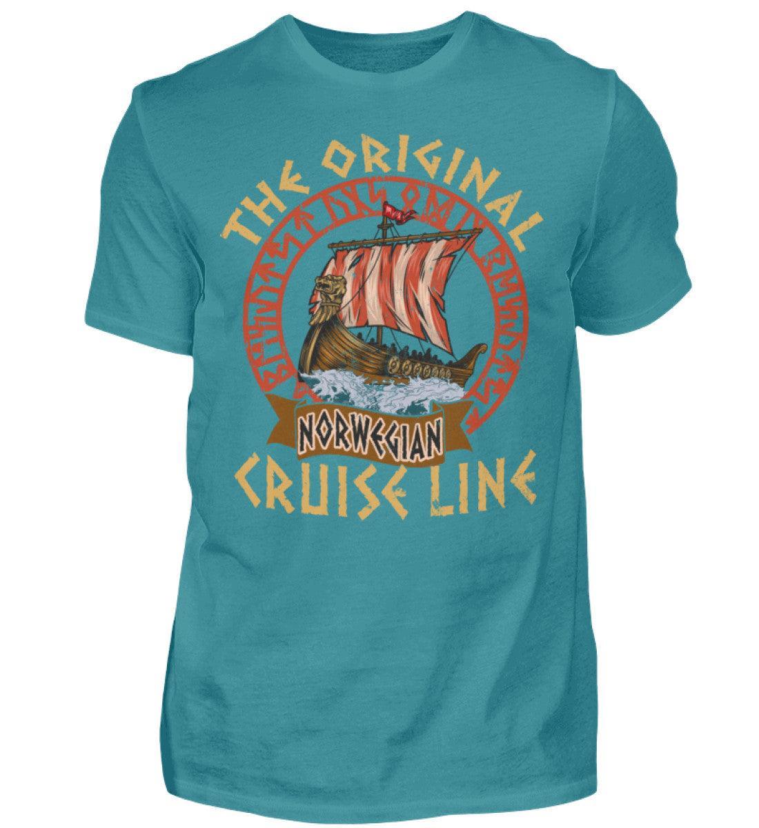 Wikinger-Shirt "The Original Norwegian Cruise Line" - Nordic Viking Wear