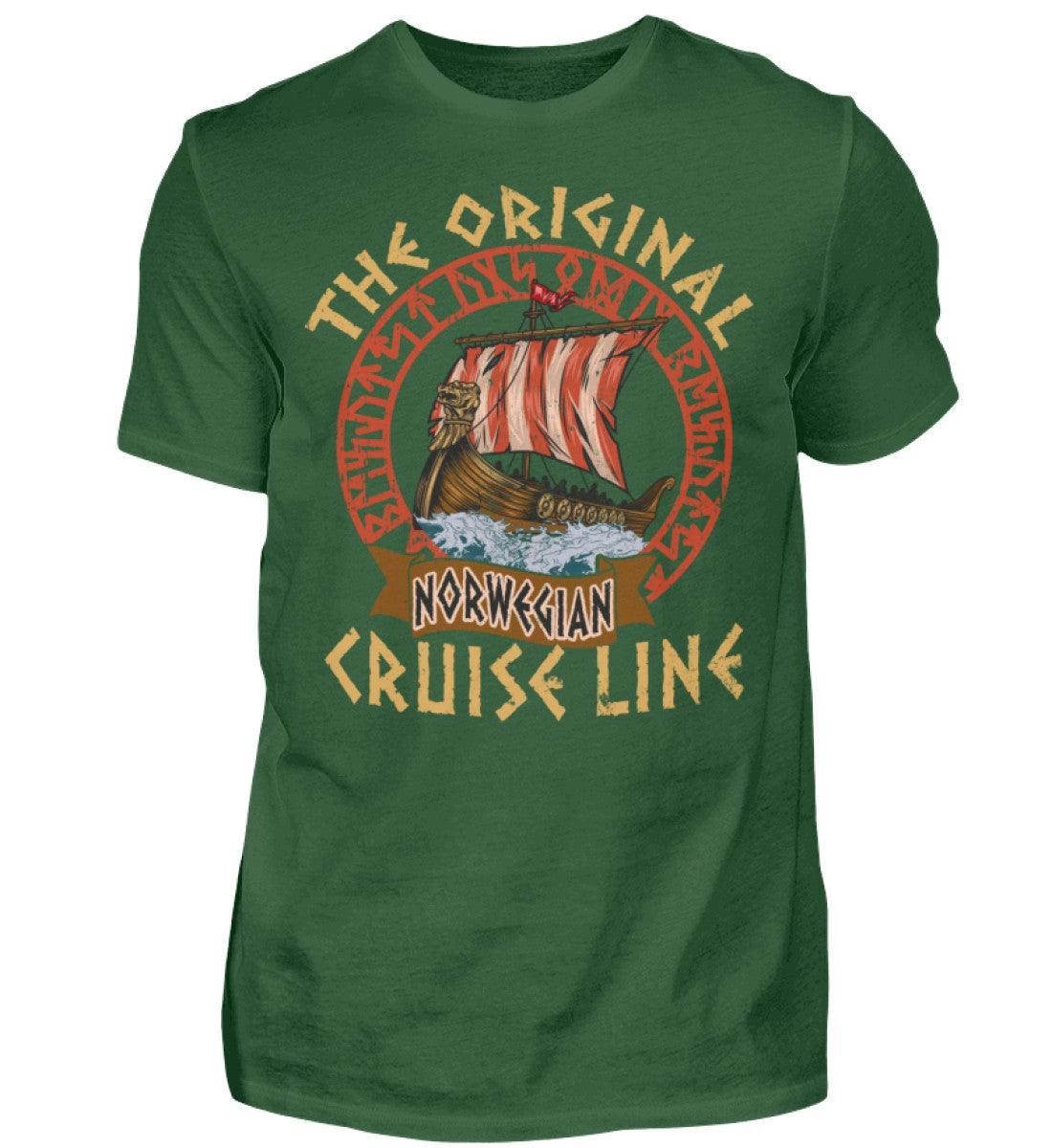 Wikinger-Shirt "The Original Norwegian Cruise Line" - Nordic Viking Wear