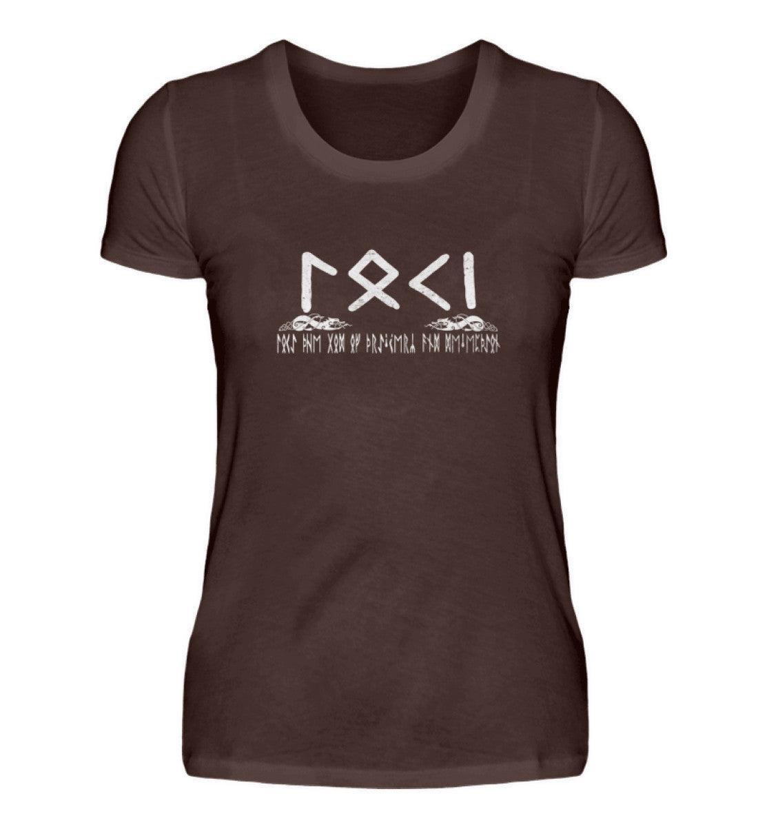 Schildmaiden-Premiumshirt Loki Der Gott der List und Täuschung - Nordic Viking Wear