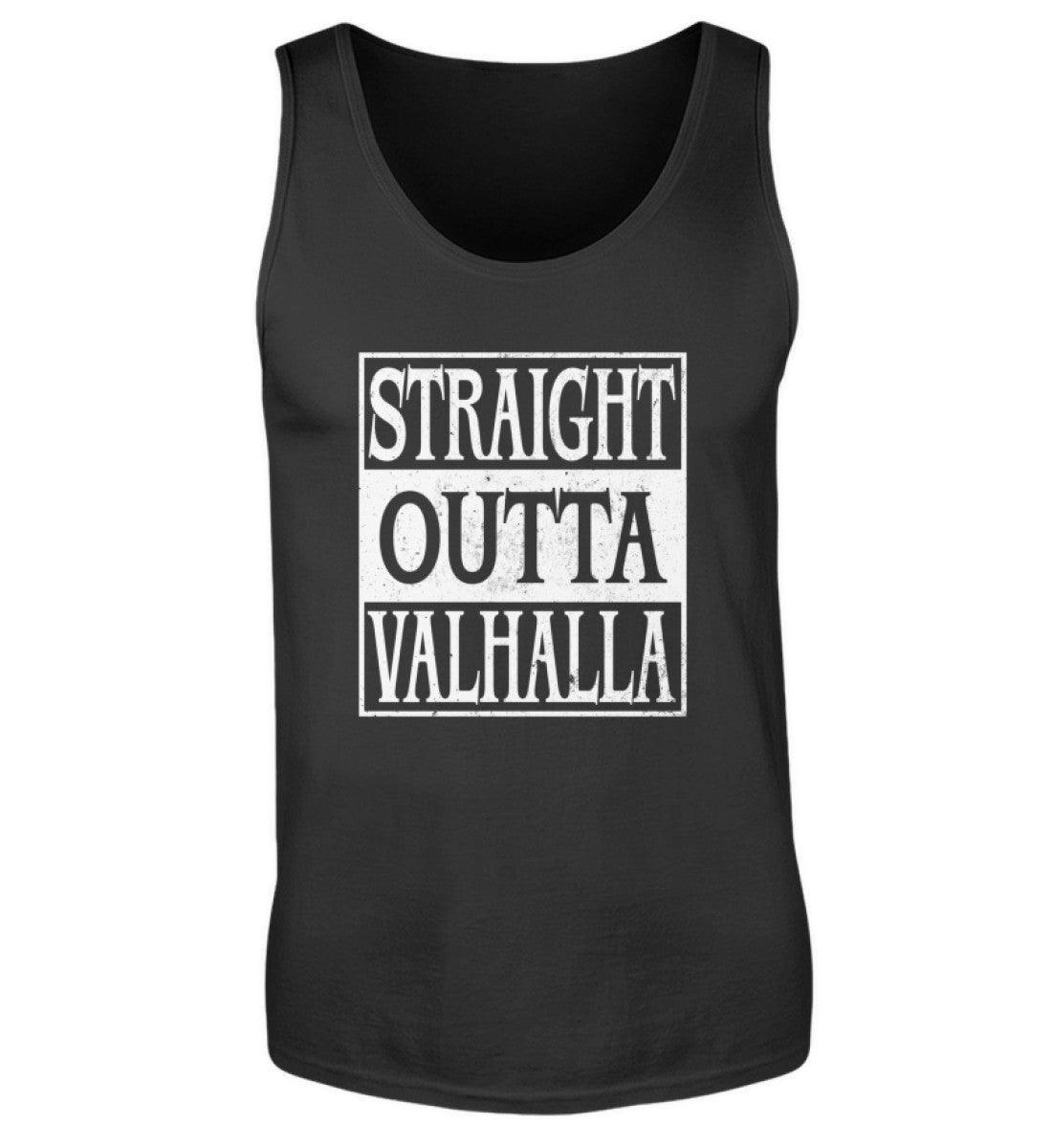 Wikinger Tank Top Straight Outta Valhalla - Nordic Viking Wear