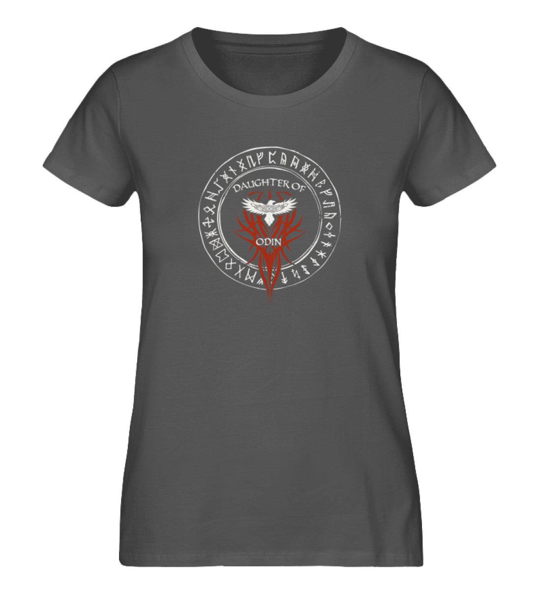Schildmaiden Expresser Shirt – Tochter Odins Runendesign - Damen Premium Organic Shirt - Nordic Viking Wear