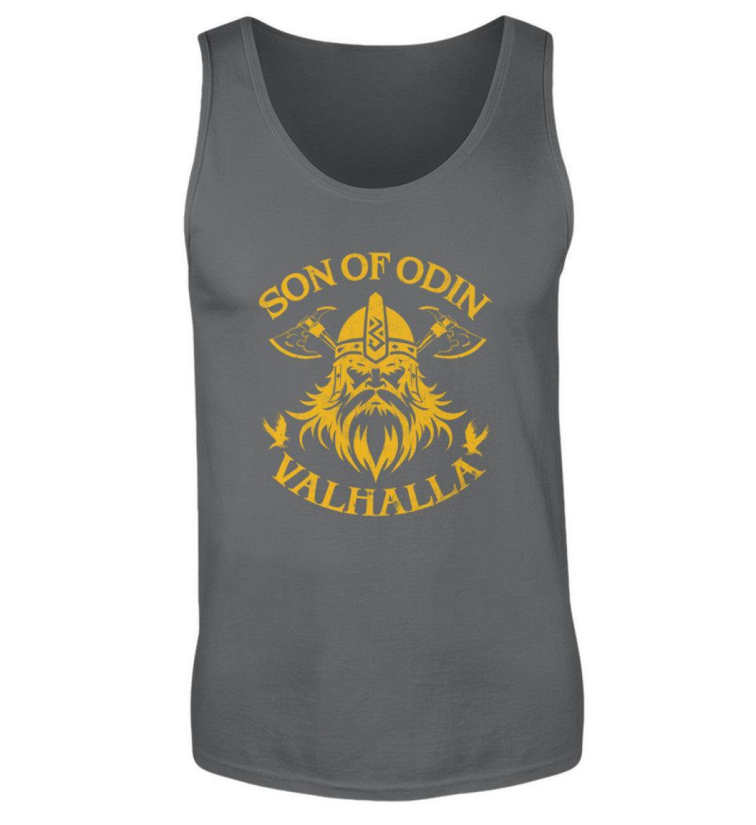 Wikinger Tanktop 'Son of Odin – Valhalla' – Stolz und Entschlossenheit - Nordic Viking Wear