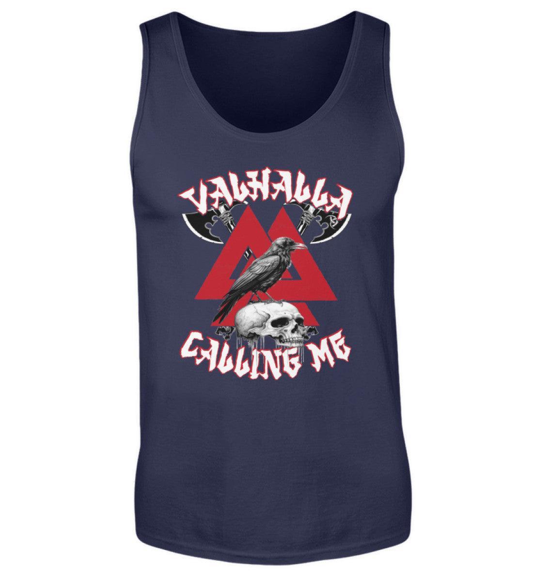 Wikinger Tank Top „Valhalla Calling Me“ – Kraftvolles Nordisches Design - Nordic Viking Wear