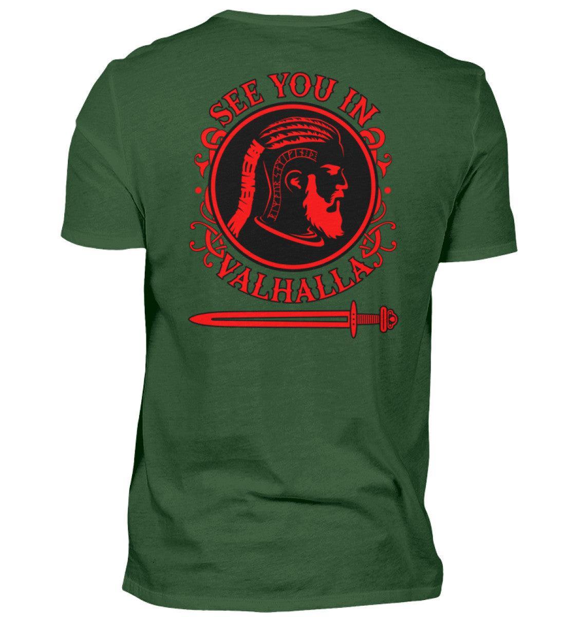 Wikinger Premiumshirt - "See You In Valhalla" - Nordic Viking Wear