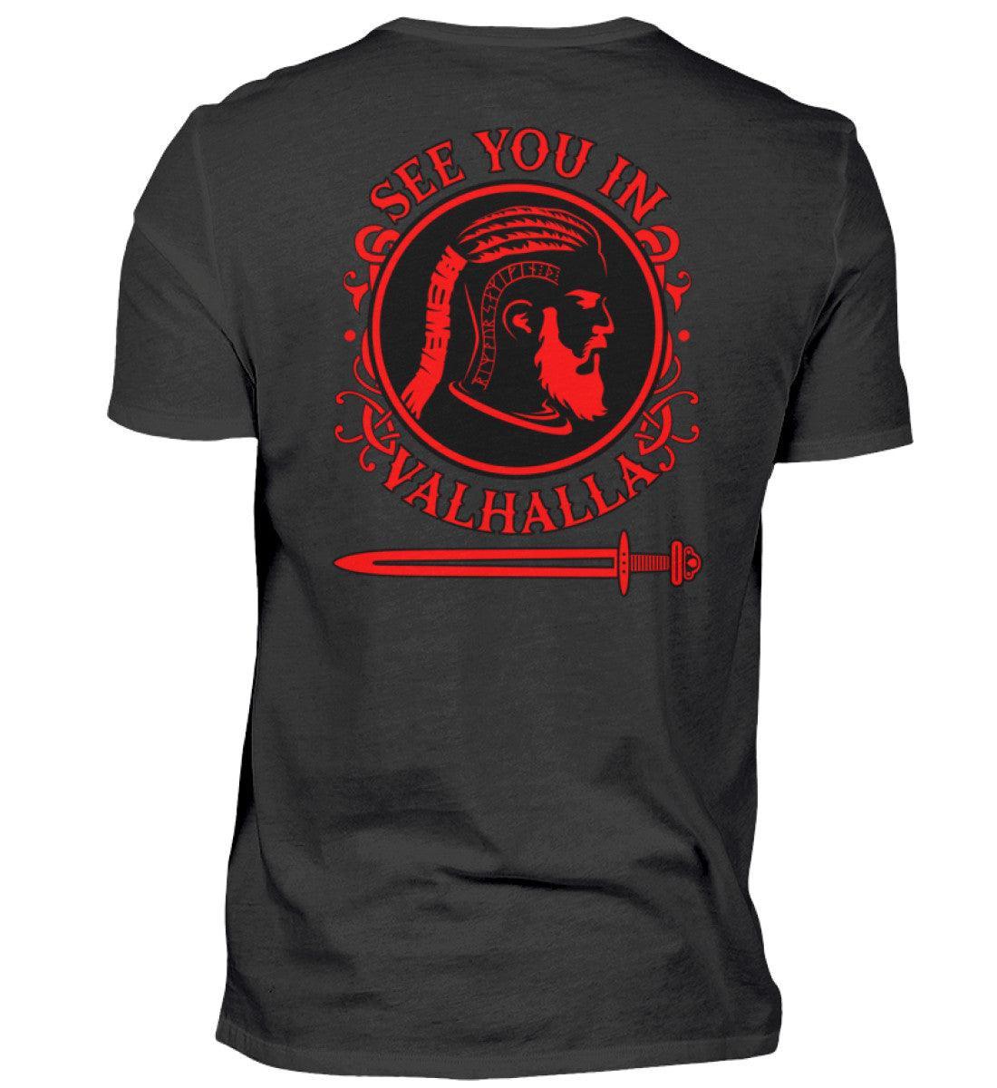 Wikinger Premiumshirt - "See You In Valhalla" - Nordic Viking Wear